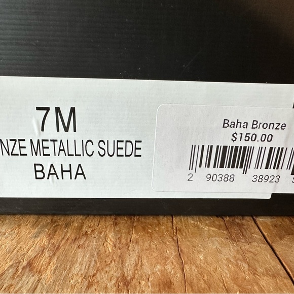 J/Slides Metallic Suede Sandals - Picture 6 of 6